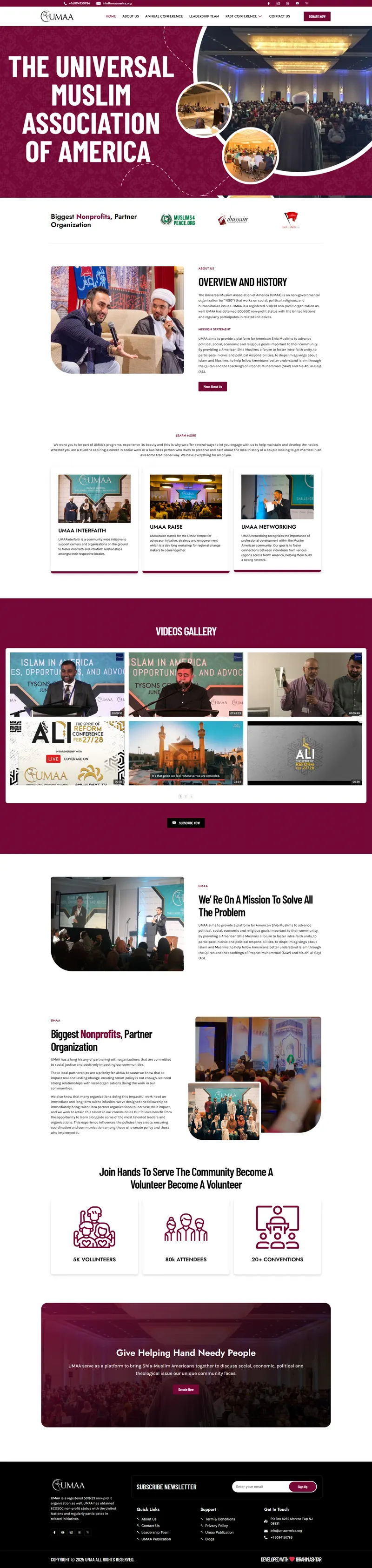 UMAA America website